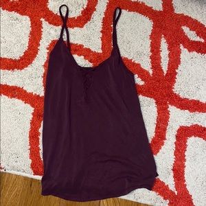 AE soft & sexy suede tank top